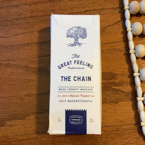 WoodenCure Wood Therapy Massage Chain. New - Picture 3 of 5